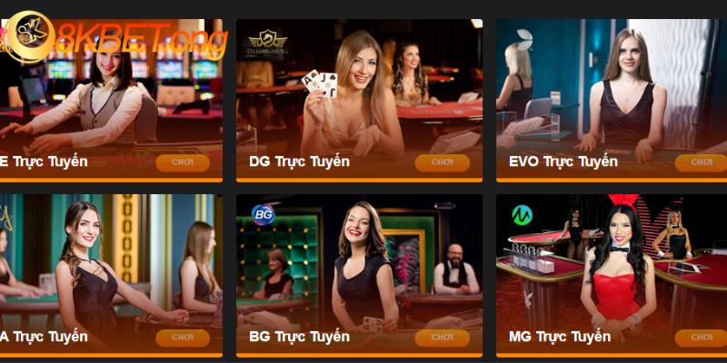 Sòng bài casino trực tuyến đa dạng